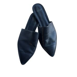 Vagabond Shoemakers Leather Slip On Mules Size 37